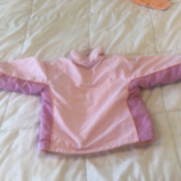 Girls pink 2 piece winter coat and fleece jacket, 3T. - Picture 7 of 16